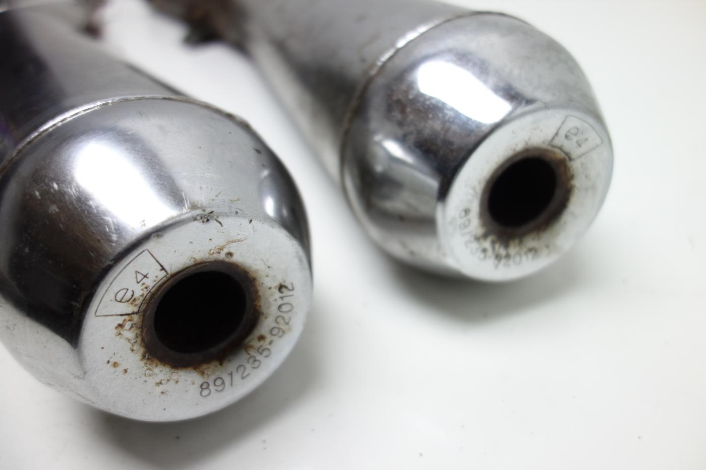 BMW R65 R 65 Auspuff Endschalldämpfer rechts links