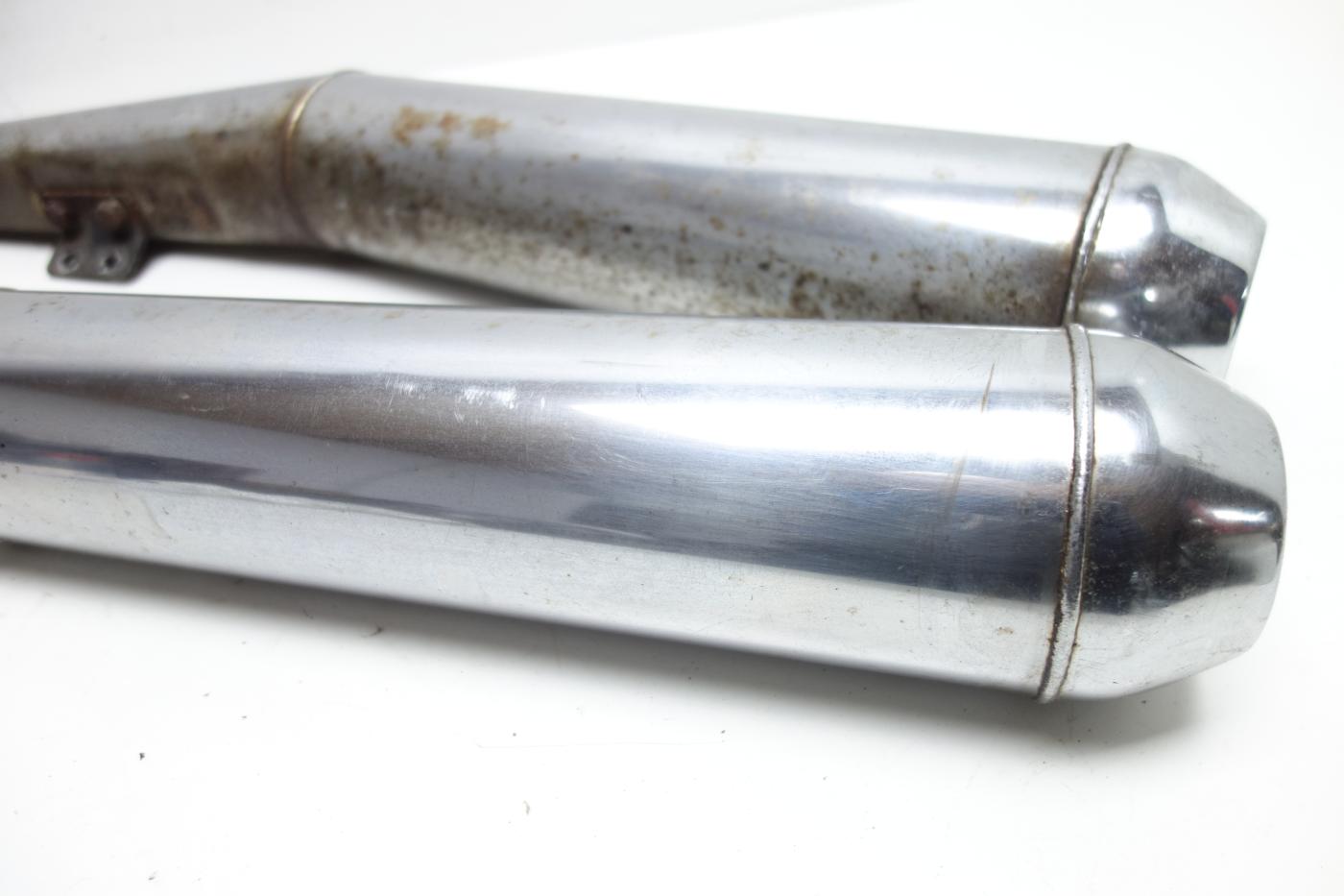 BMW R65 R 65 Auspuff Endschalldämpfer rechts links