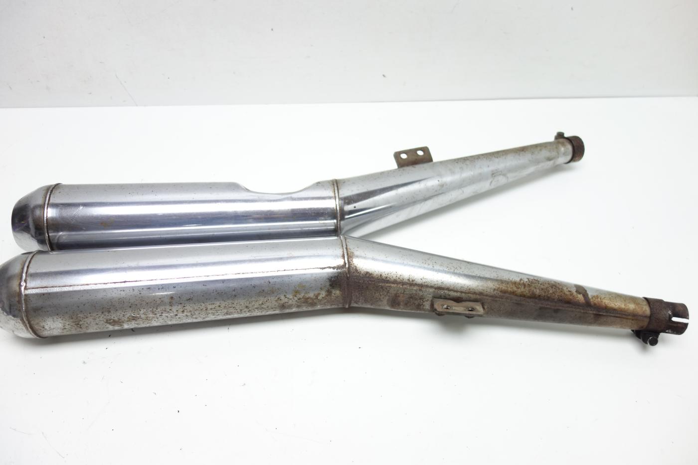 BMW R65 R 65 Auspuff Endschalldämpfer rechts links