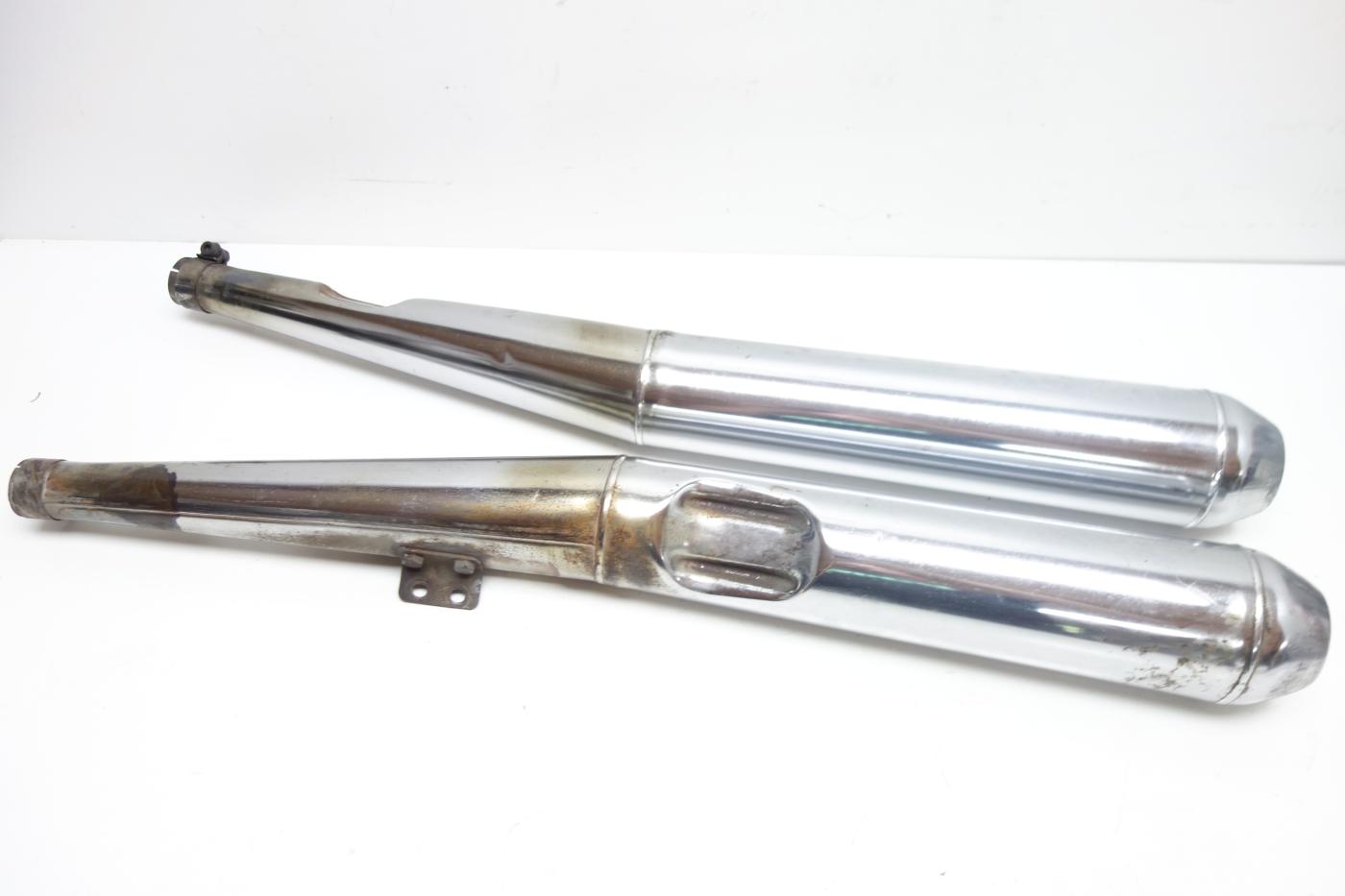 BMW R75 R 75 /5 Auspuff Endschlldämpfer rechts links