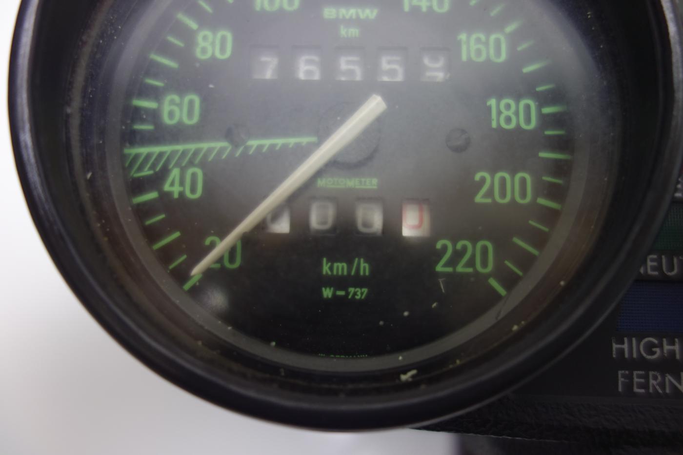 BMW R80 R 80 Tacho Drehzahlmesser Cockpit W737