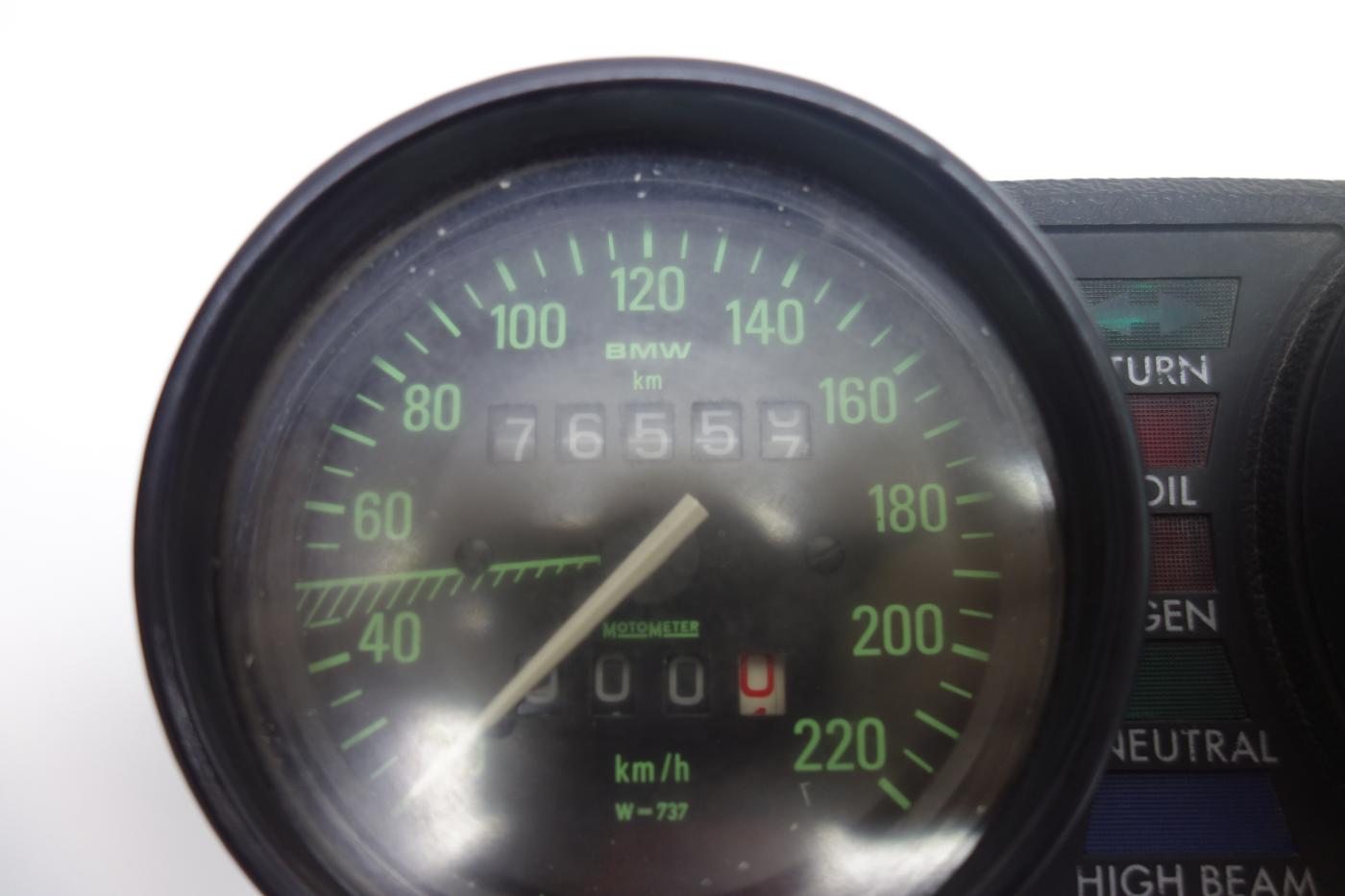 BMW R80 R 80 Tacho Drehzahlmesser Cockpit W737