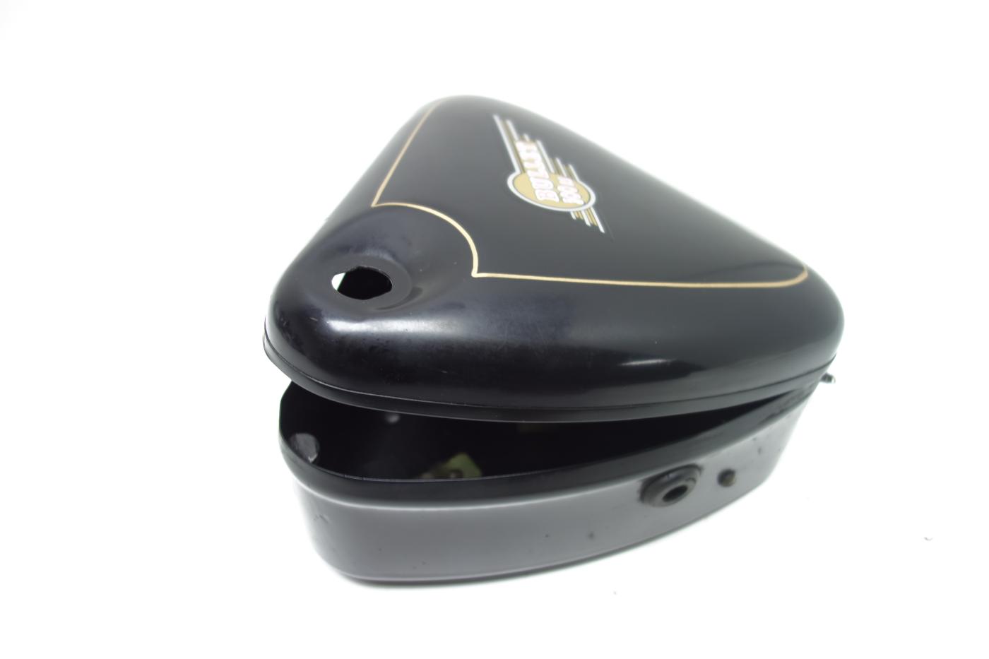 Royal Enfield Bullet 500 Sicherungskasten Seitenbox Cover links