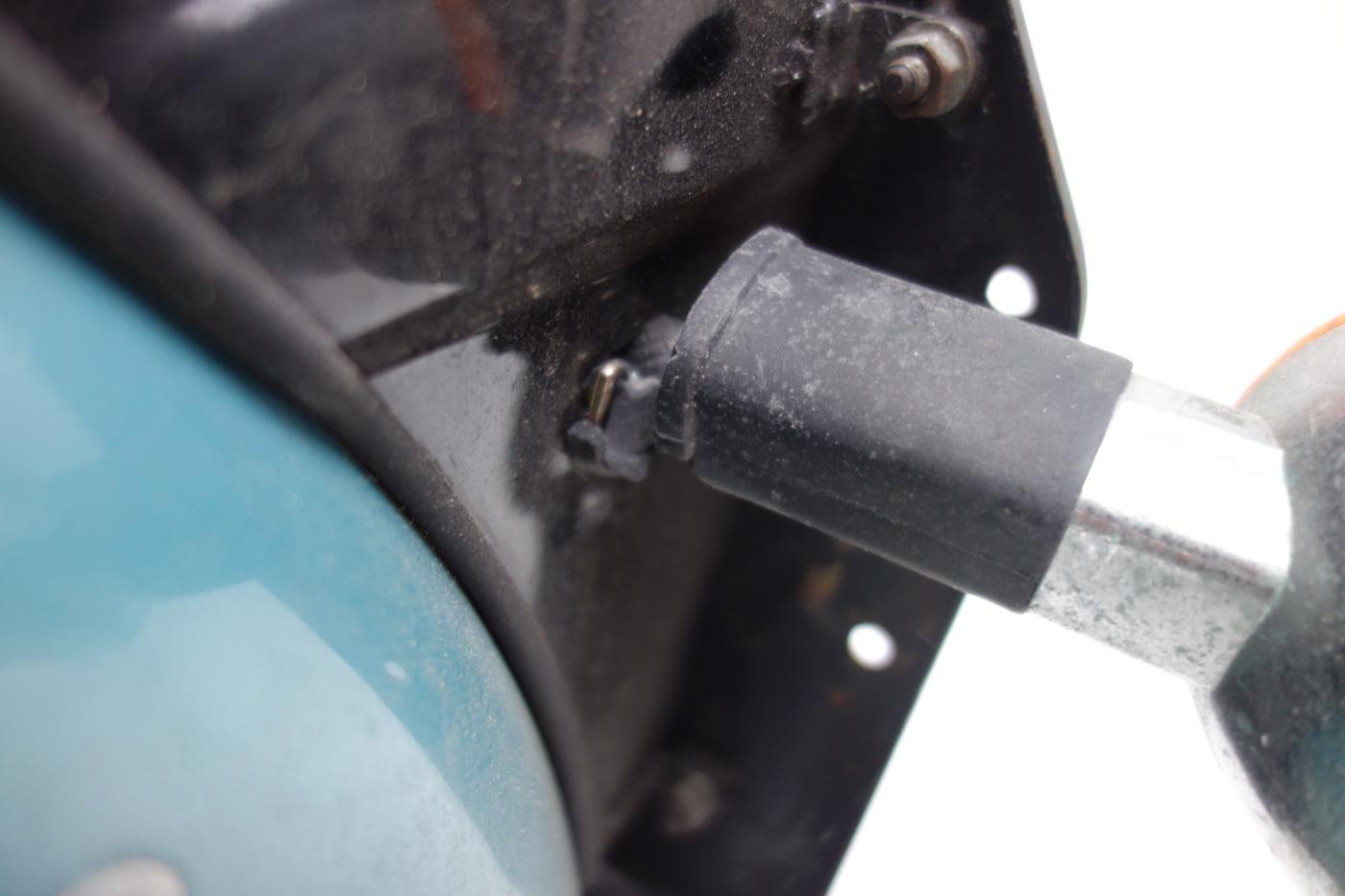 Royal Enfield Bullet 500 Fender Kotflügel hinten Rücklicht