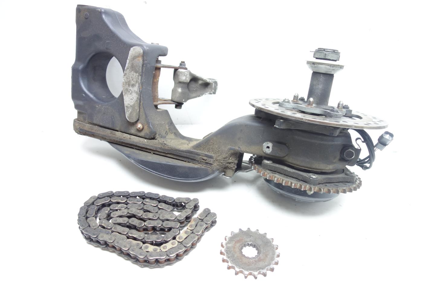 Triumph Sprint ST 1050 Schwinge Antrieb Kette Ritzel