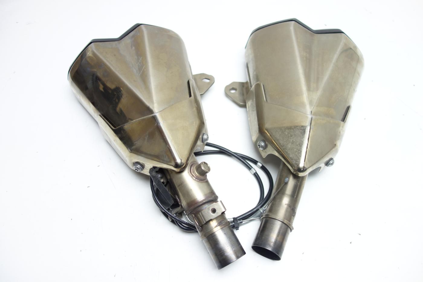 Kawasaki Z1000 Z 1000 Auspuff Endschalldämpfer rechts links 10-13