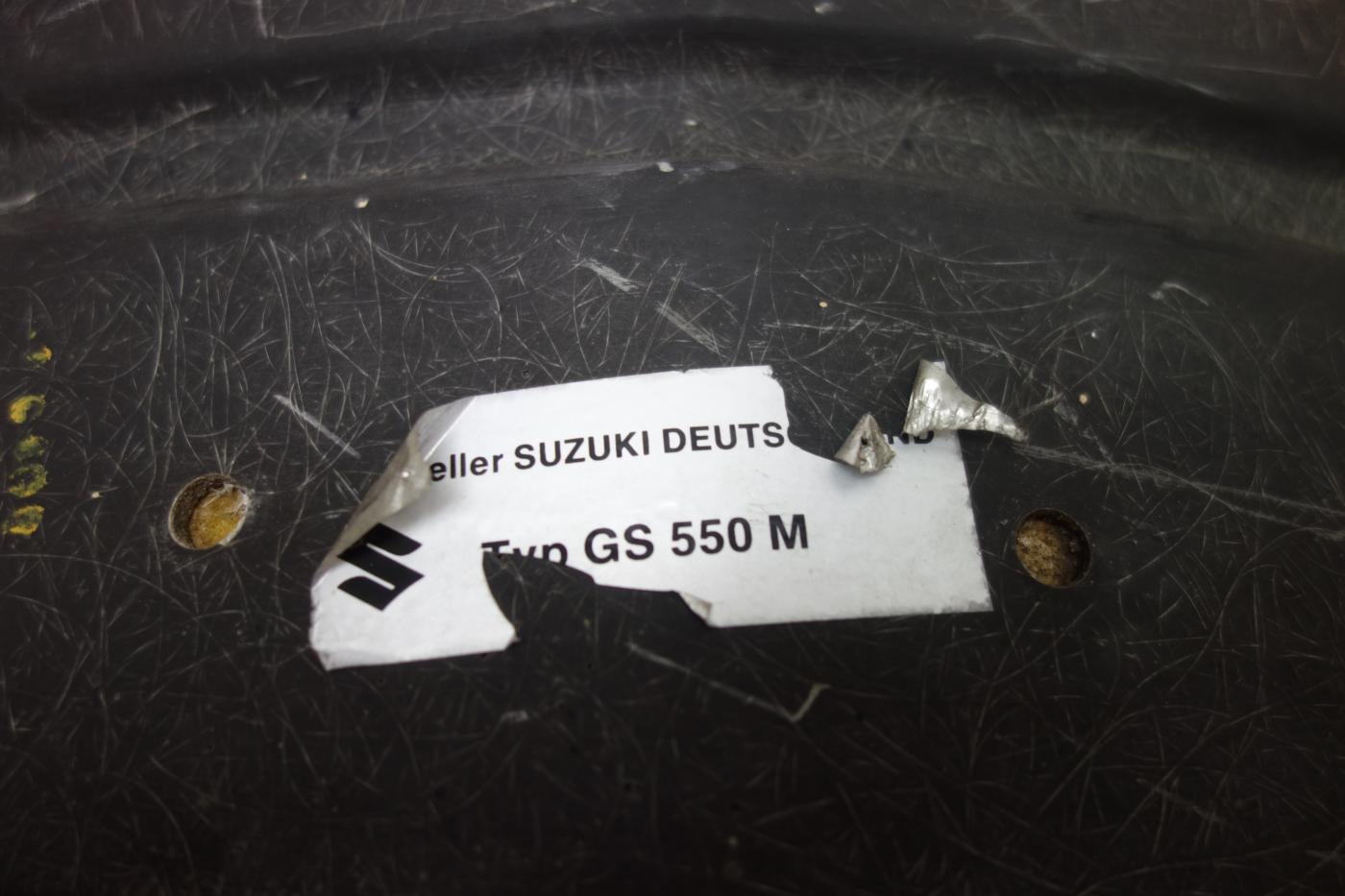 Suzuki GS 550 M Katana Sport Giuliari Sitz Sitzbank
