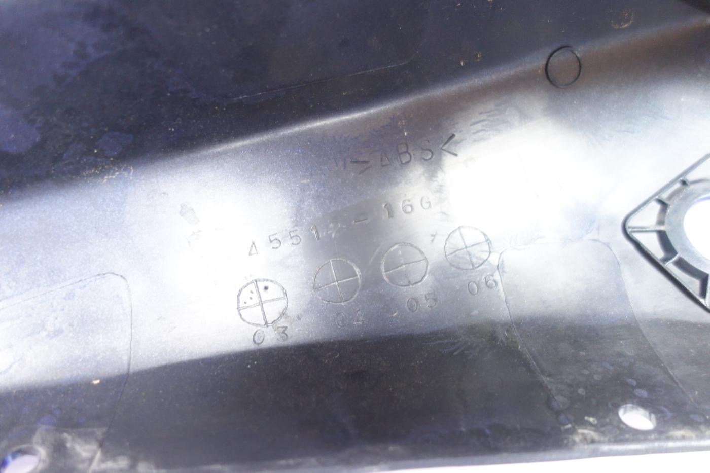 Suzuki SV 1000 S SV1000 Heck Heckverkleidung links
