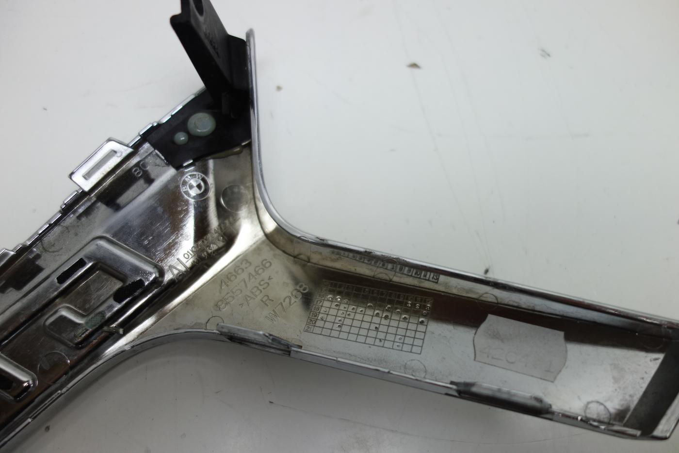 BMW K1600GTL K 1600 GT Chromblende Cover rechts