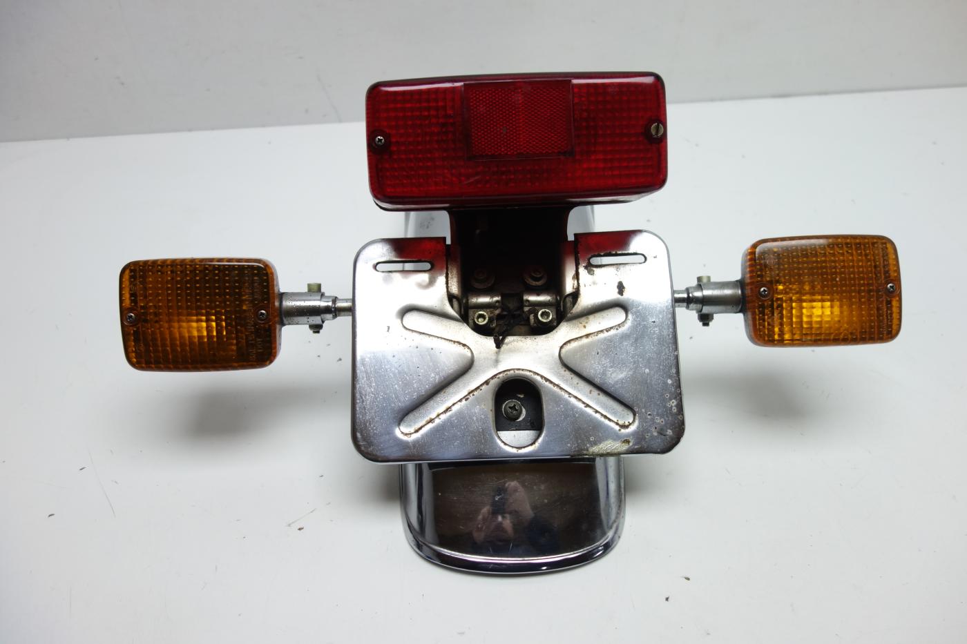 Yamaha XS 1100 Fender hinten Rücklicht Kennzeichenhalter