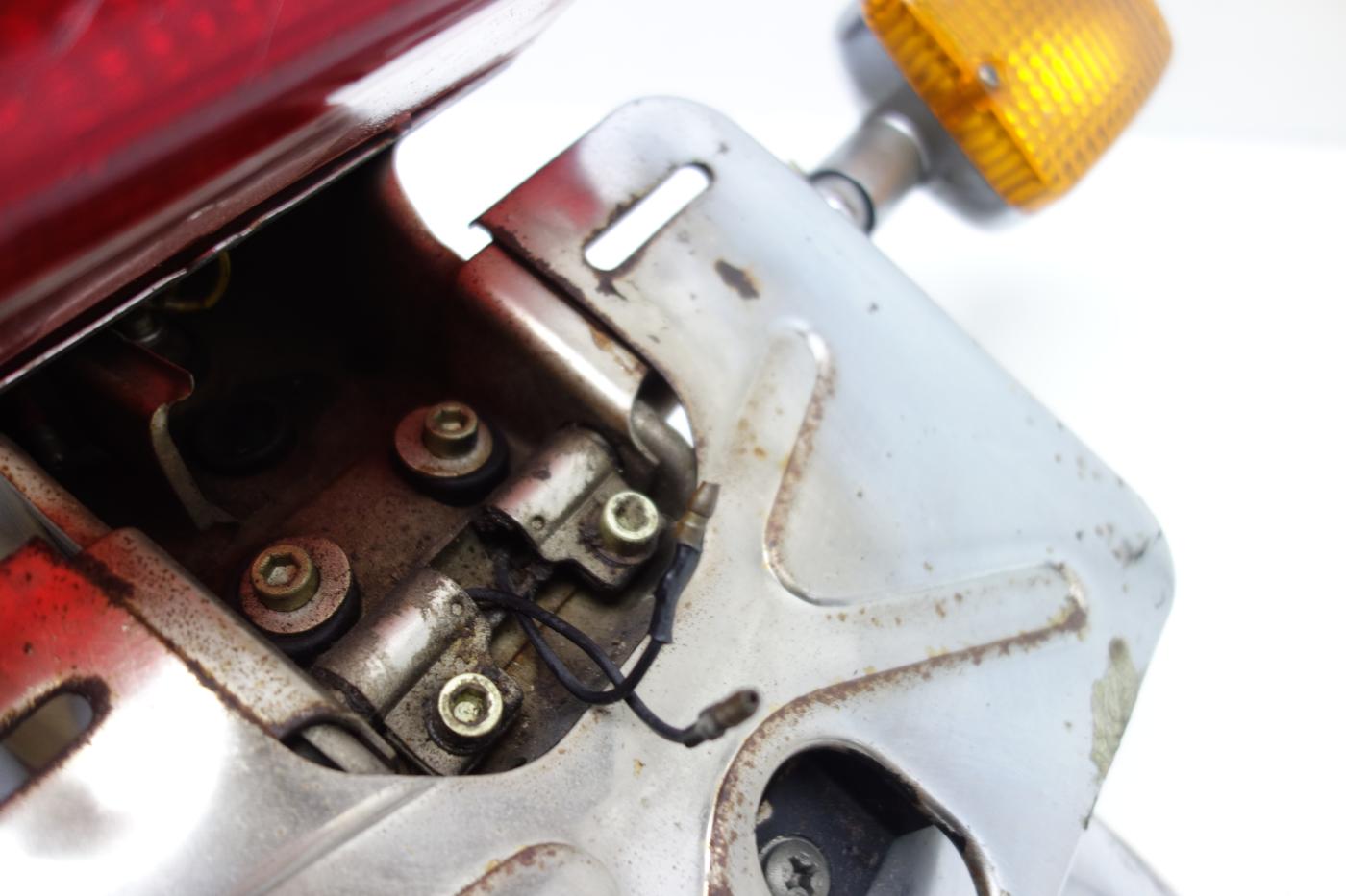 Yamaha XS 1100 Fender hinten Rücklicht Kennzeichenhalter