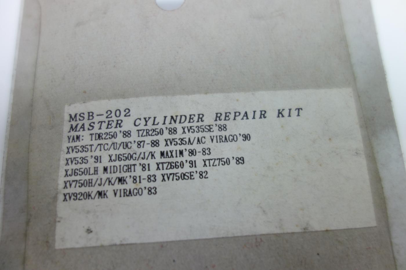 Yamaha XV 535 Virago Hauptbremszylinder vorne Reparatursatz NEU