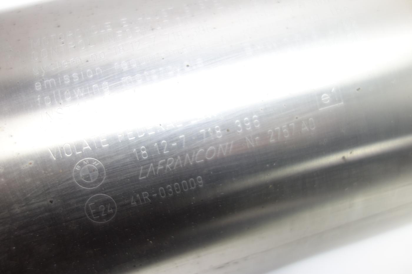 BMW F800R F800GT F 800 R GT Auspuff Endschalldämpfer