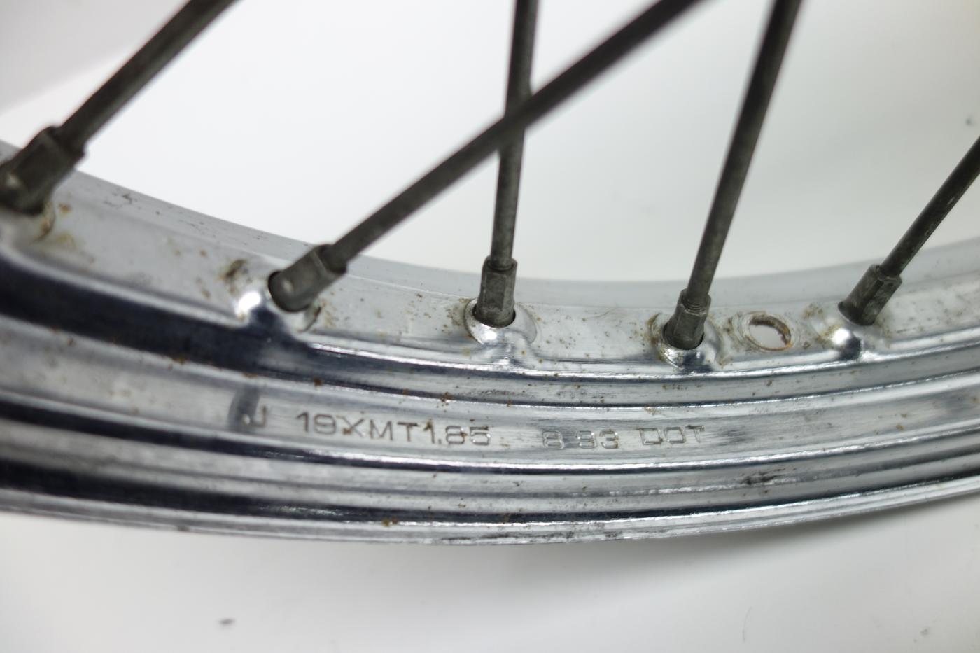 Yamaha XV 535 Virago Felge vorne Vorderrad Speichenfelge