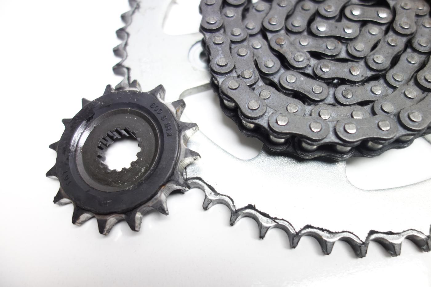 Kawasaki Z125 Z 125 Kettensatz Kette Ritzel