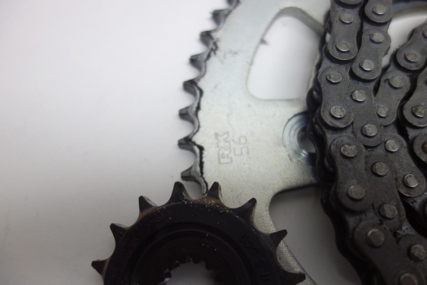 Kawasaki Z125 Z 125 Kettensatz Kette Ritzel