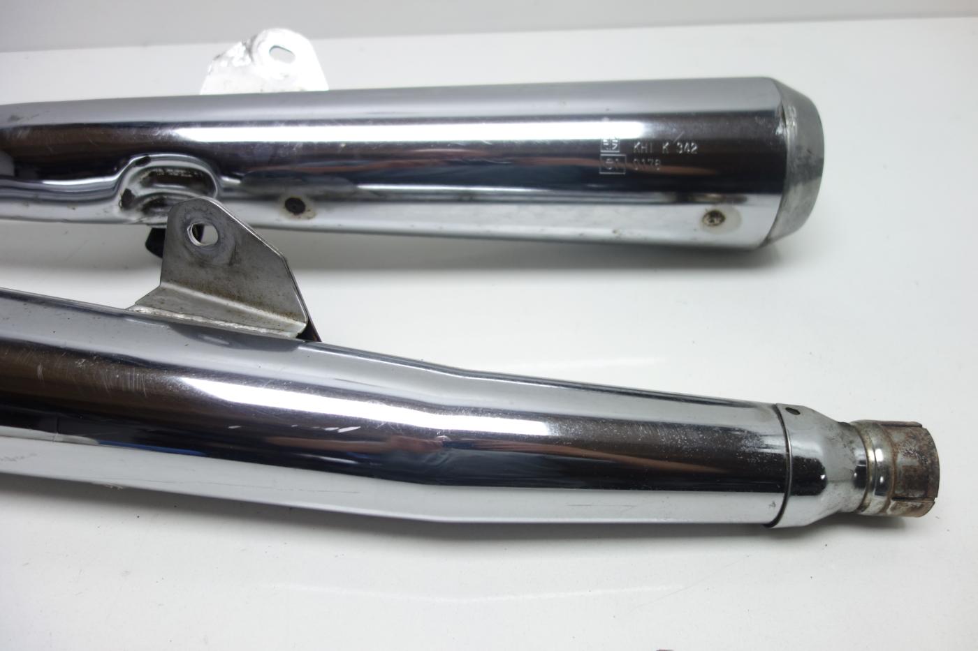 Kawasaki Zephyr 750 Auspuff Endschalldämpfer rechts links