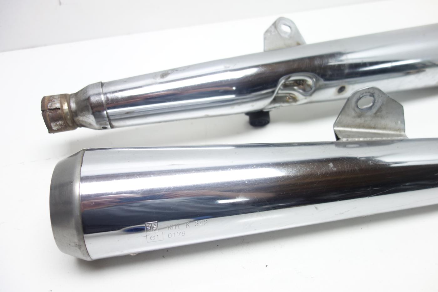 Kawasaki Zephyr 750 Auspuff Endschalldämpfer rechts links