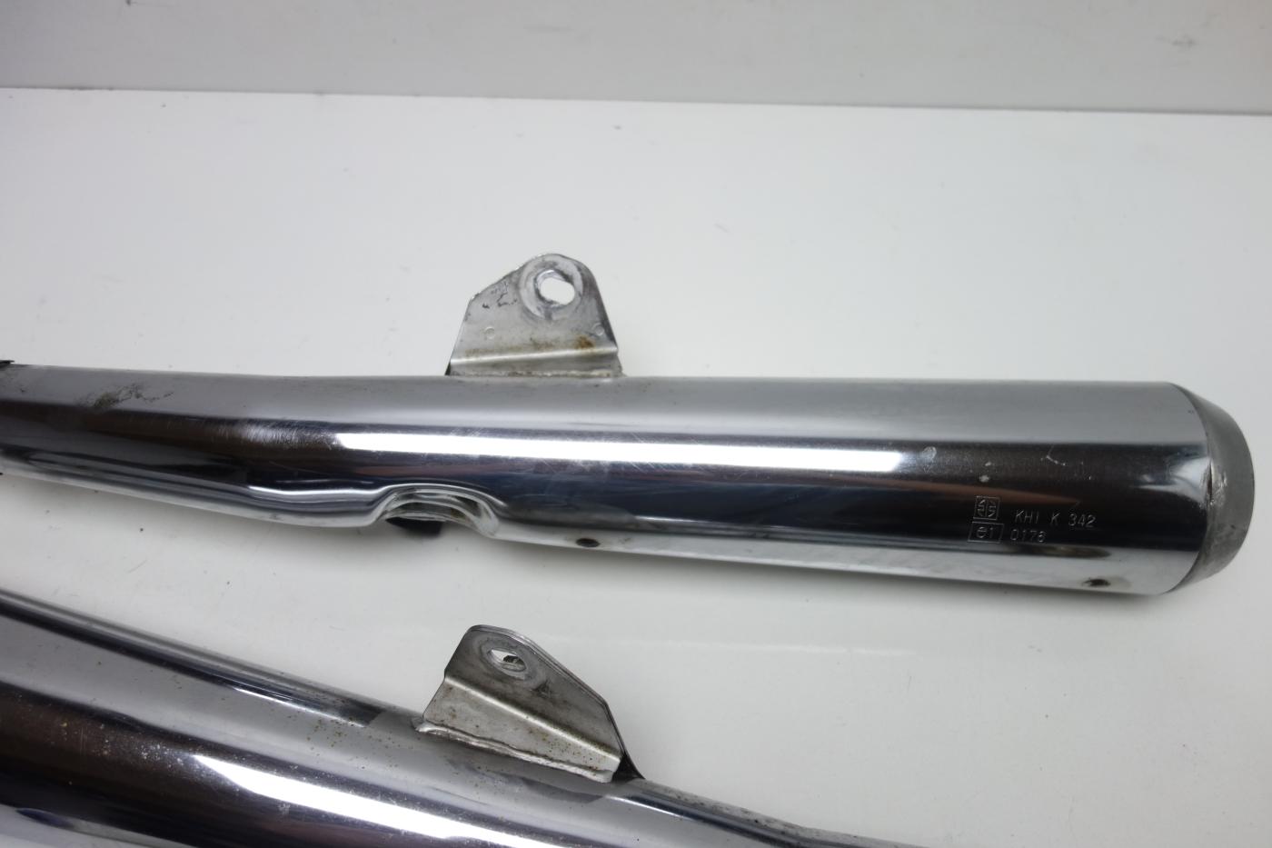 Kawasaki Zephyr 750 Auspuff Endschalldämpfer rechts links