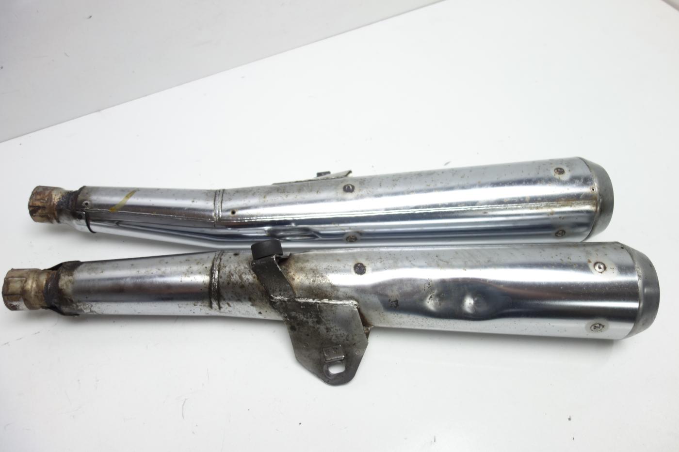 Kawasaki Zephyr 750 Auspuff Endschalldämpfer rechts links